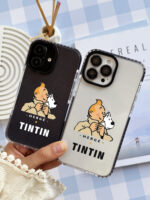 قاب موبایل سفارشی شفاف | tintin (کد CH121) - Image 2