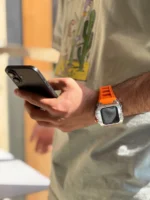 بند و گارد اپل واچ Titan Orange (کدw5037) - تصویر 3