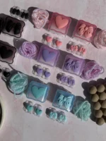 محافظ آداپتور 25 وات سامسونگ قلب و پاپیون رنگی (4تکه) (کدa0282) - تصویر 2