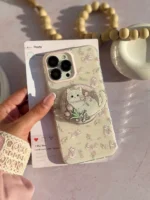 قاب گربه بازیگوش با پاپ سوکت مگنتی (کدC2146)