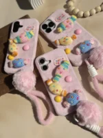 قاب شکلات کاموایی با آویز (کدC1942)