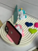 استند موبایل سیلیکونی یونیکورن (کدa0137) - تصویر 4