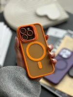 قاب Matte CasePro Lens with MagSafe استند شو با لنز رینگی (کدC1608) - تصویر 6