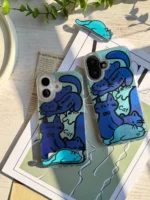 قاب Happy Blue Cat بدون‌ استند (کدC1895)