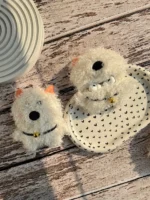 کاور ایرپاد سگ سفید زنگوله دار پشمالو (کدa0202)