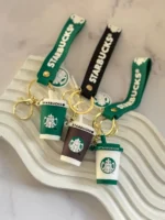 جاکلیدی سیلیکونی استارباکس لیوانی (کدa0224) - تصویر 4