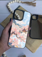 قاب  گوشی موبایل سفارشی باغ بهشتی آینه ای | Golden Blossom (کد CH60) - Image 2