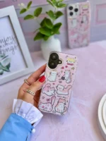 قاب گربه صورتی (کدC2025) - تصویر 5