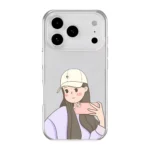 قاب سفارشی شفاف عشق سلفی Selfie lovely(کد CH28) - Image 2