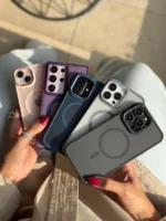 قاب لنز کربن مات مگ سیف آیفون و سامسونگ (کدC1800) - تصویر 10