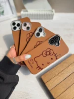 قاب هلو کیتی چرمی (کدC1975)