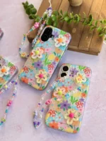 قاب باغچه با آویز و گل های برجسته (کدC2079) - تصویر 5