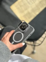 قاب Matte CasePro Lens with MagSafe استند شو با لنز رینگی (کدC1608) - تصویر 4