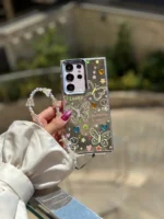 قاب نقاشی پروانه آینه ای با آویز سامسونگ و شیائومی (کدC2056) - تصویر 4