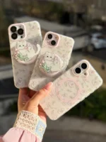 قاب گربه بازیگوش با پاپ سوکت مگنتی (کدC2146) - تصویر 2