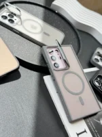 قاب Matte CasePro Lens with MagSafe استند شو با لنز رینگی (کدC1608) - تصویر 2