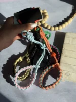 بند مچی طرح بافت تک قلاب با قابلیت تنظیم سایز (کدa0280) - تصویر 3