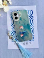 قاب نیلوفر آبی با آویز (کدC2123) - تصویر 2