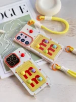 قاب M&M'S جاکارتی با بند آیفون و سامسونگ (کدC1834)