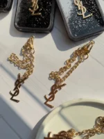 قاب Black YSL آکواریومی با آویز (کدC1936) - تصویر 3