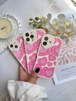 قاب قلب صورتی کبریتی (کدC2036) - تصویر 3