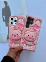 قاب گوشی موبایل خوک صورتی / Pink Piggy (کد my0020)