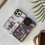 قاب موبایل سفارشی شفاف | pixel girl (کد CH126) - Image 2