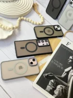 قاب لنز کربن مات مگ سیف آیفون و سامسونگ (کدC1800) - تصویر 7