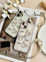 قاب میکی دیاموند یخی با آویز (کدC2179) - تصویر 3