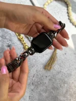 بند اپل واچ کارتیر گل azurea (کدw5033) - تصویر 2