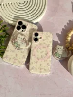 قاب گربه بازیگوش با پاپ سوکت مگنتی (کدC2146) - تصویر 5