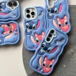 قاب گوشی موبایل عروسکی استیچ کاپل / stitch couple (کد my0031) - Image 2