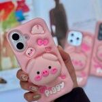 قاب گوشی موبایل خوک صورتی / Pink Piggy (کد my0020) - Image 2