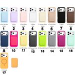 قاب گوشی موبایل سیلیکونی با ولت مگسیف دار / Silicone With Wallet Magsafe Iphone (کد my0049)