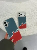 قاب گوشی سفارشی شفاف  صبر(کد CH169)