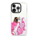 قاب گوشی سفارشی شفاف Pinky Sport Style(کد CH166) - Image 4