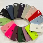 قاب گوشی موبایل سیلیکونی آیفون محافظ لنز دار (کد my0059)