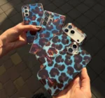 قاب گوشی موبایل پلنگي فيروزه اي / Leo imd Cyan  (کد0137) - Image 2