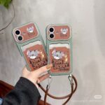 قاب گوشی آیفون جاکارتی دار تام و جری (کد0127) - Image 2