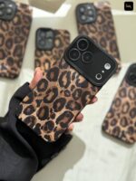 قاب گوشی موبایل آیفون پلنگی کبریتی / hatch leopard case (کد my0135) - Image 2