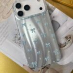 قاب گوشی موبایل پاپیون آبی / Blue ribbone  (کد my0094) - Image 2