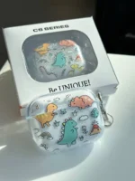 کاور ایرپاد سفارشی عصر دایناسور / Colorful Dino (کد my0107) - Image 2