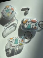 کاور ایرپاد سفارشی عصر دایناسور / Colorful Dino (کد my0107)