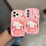 قاب گوشی موبایل سیلیکونی هلو کیتی / hello cat (کد my0081)