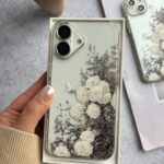 قاب گوشی موبایل گل رز سفید (کد my0124)