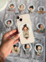 قاب گوشی موبایل شفاف مگ سیف دار دختر کوچولو | baby girl (کد CH197 ) - Image 5