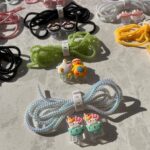 محافظ کابل شارژر پک 4 تیکه عروسکی برجسته  (کد my0069) - Image 2