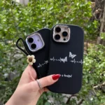 قاب گوشی موبایل ضربان زندگی همراه با آویز (کد my0113)