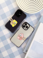 قاب گوشی موبایل کاپل باب و پاتریک سفارشی شفاف | Bob & Patrick 0580 (کد CH238) - Image 2