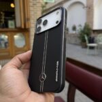 قاب گوشی موبایل ای ام جی با آرم بنز / leather AMG benz (کد my0196) - Image 3